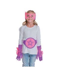 Pink and Purple Superhero Accessories