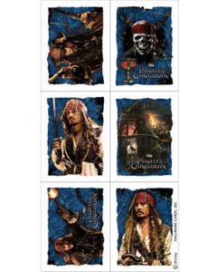 Pirates of the Carribean Stickers