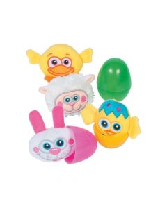 Plush Easter Character-Filled Eggs