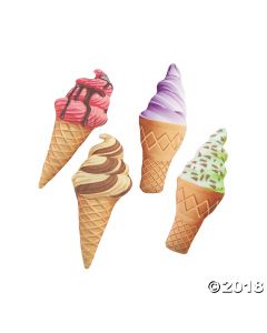 Plush Ice Cream Cones