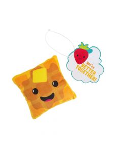 Plush Waffle with Card for 12