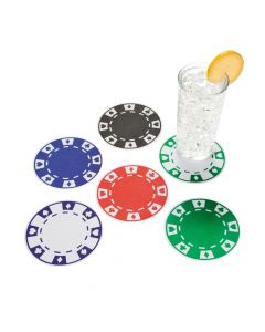 Poker Chip Coasters