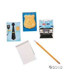 Police Party Notepads