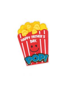 Popcorn Father's Day Magnet Craft Kit
