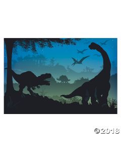 Prehistoric Dinosaur Backdrop