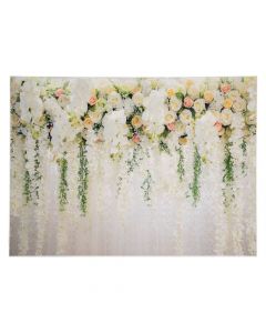 Premium White Floral Wedding Backdrop