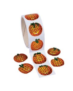 Prism Pumpkin Stickers