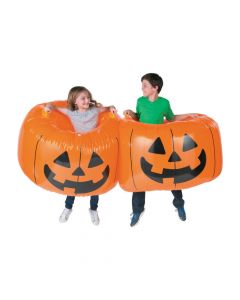 Pumpkin Inflatable Body Bopper Set