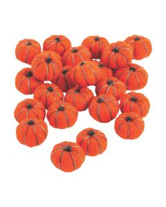 Pumpkin Pom-Poms