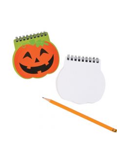 Pumpkin Spiral Notepads