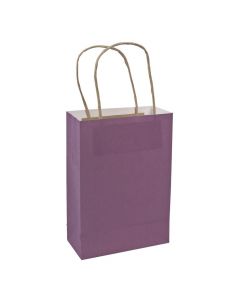 Purple Medium Kraft Paper Bags