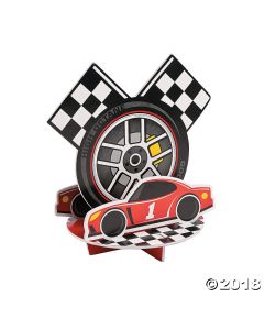 Race Car Birthday Centerpiece