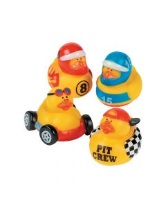 Race Car Driver Rubber Duckies