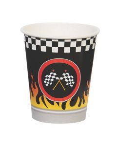 Racecar Racing Party Paper Cups