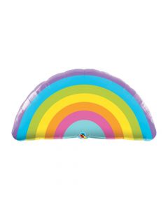 Radiant Rainbow Mylar Balloon
