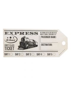 Railroad VBS Train Punch Tickets