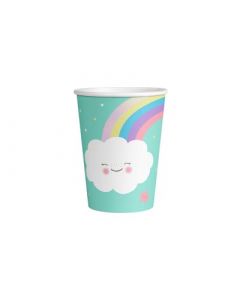 Rainbow & Cloud Paper Cups