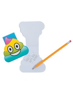 Rainbow Emoji Poop Notepads