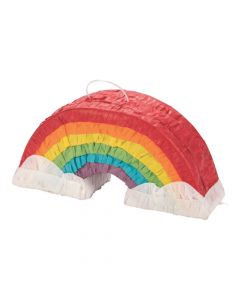 Rainbow Mini Piñata Decorations