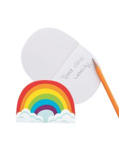 Rainbow-Shaped Notepads