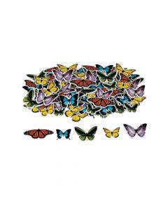 Realistic Butterfly Self-Adhesive Shapes