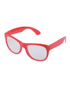 Red Clear Lens Glasses