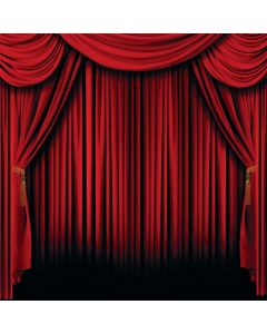 Red Curtain Backdrop