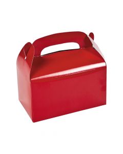 Red Favor Boxes