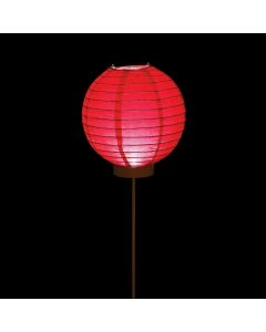 Red Light-Up Paper Lantern Balloons