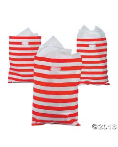 Red & White Striped Treat Bags