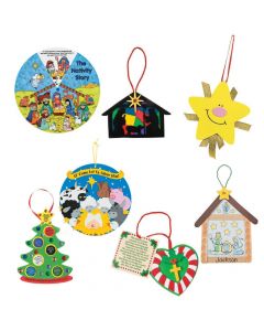 Religious Christmas Ornaments Classpack Mega Kit
