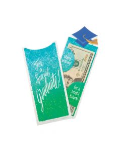 Religious Graduation Bookmark Money Holders