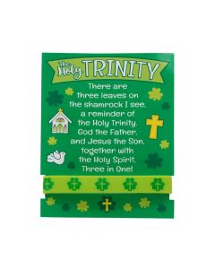 Religious St. Patrick’s Day Bracelets with Card