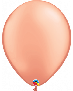 Rose Gold 40cm Round Latex Balloon