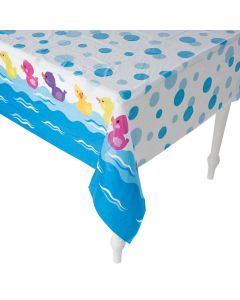 Rubber Ducky Printed Plastic Tablecloth