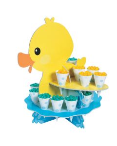Rubber Ducky Treat Stand with Cones