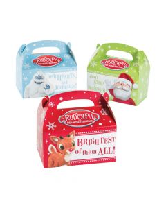 Rudolph the Red-Nosed Reindeer Christmas Treat Boxes