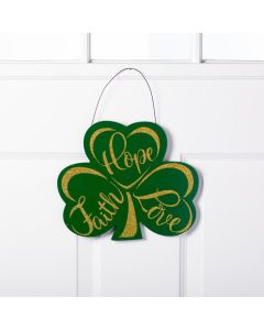Saint Patrick's Blessings Door Sign