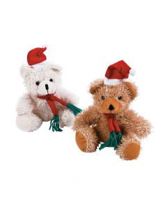 Santa Stuffed Bears