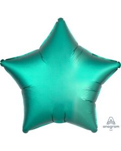 Satin Luxe Jade Star Foil Balloon