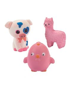 Scented Farm Animal Slow-Rising Squishies