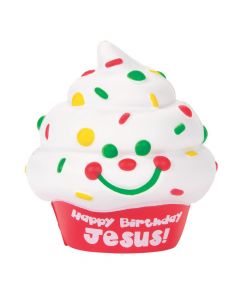 Scented Happy Birthday Jesus Cupcake Slow-Rising Squishies