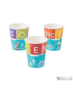 Science Party Paper Cups