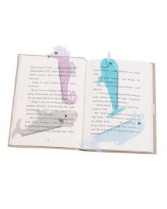 Sea Animal-Shaped Ruler Bookmarks