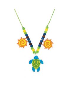 Sea Turtle Beaded Necklace Craft Kit