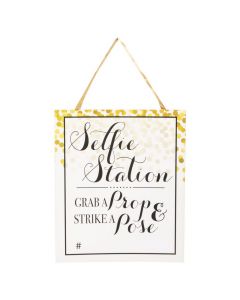 Selfie Station Sign