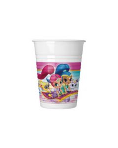 Shimmer and Shine Glitter Friends Plastic Cups