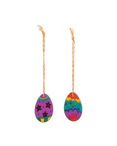 Shrink Plastic Easter Egg Ornament Craft Kit