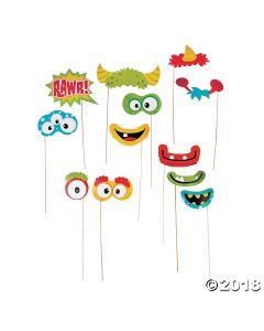 Silly Monster Photo Stick Props