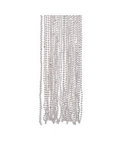 Silver Bead Necklaces